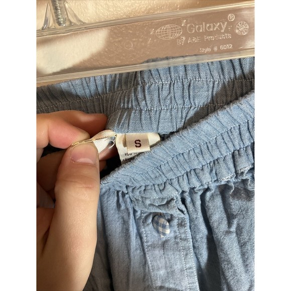 Susan Bristol Women’s 10 Shirt S Skirt Combo Blue Denim Fashion Cottagecore Fine - Picture 10 of 13